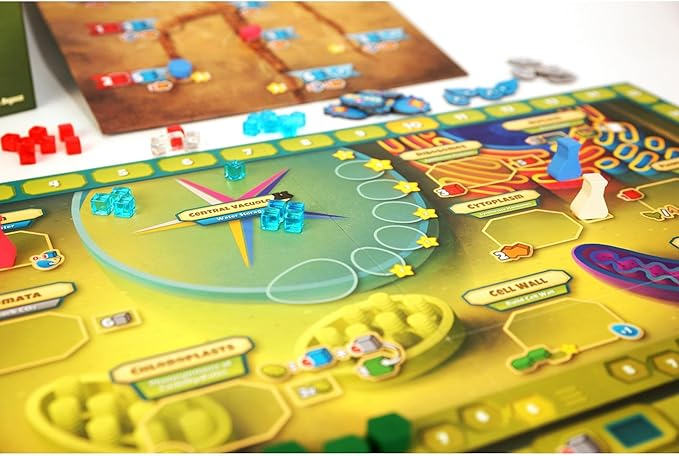 Cellulose: A Plant Cell Biology Game | Mensa Recommended Strategic &amp Entertaining Game to Learn Photosynthesis DNA &amp Biochemistry | Educational STEM Board Game for Families Students &amp Te