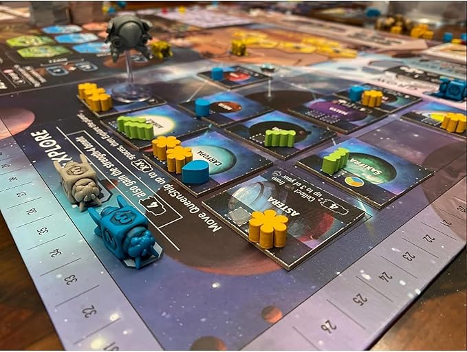 Stonemaier Games: Apiary (Base Game) by Connie Vogelmann | A Strategy Board Game About Hyper Intelligent Bees in Space | Build Your Hive Explore Outer Space Grow Your Colony | 1-5 Players 90 Mins