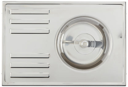 Lello Musso Pola 5030 Dessert Maker Silver, 2 Quart