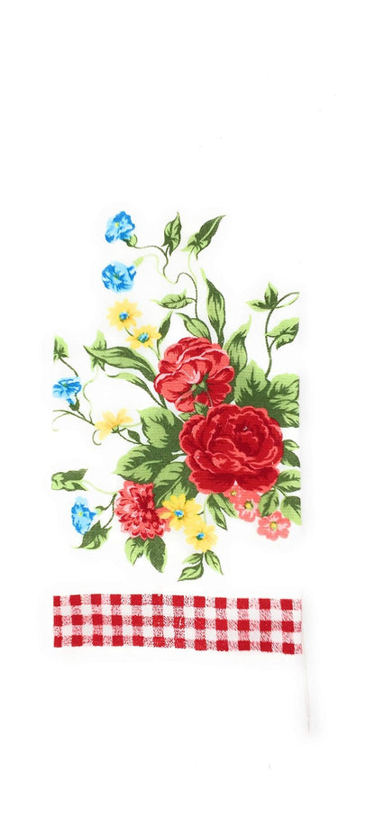 The Pioneer Woman Sweet Rose Kitchen Towel, Oven Mitt, and Pot Holder Set