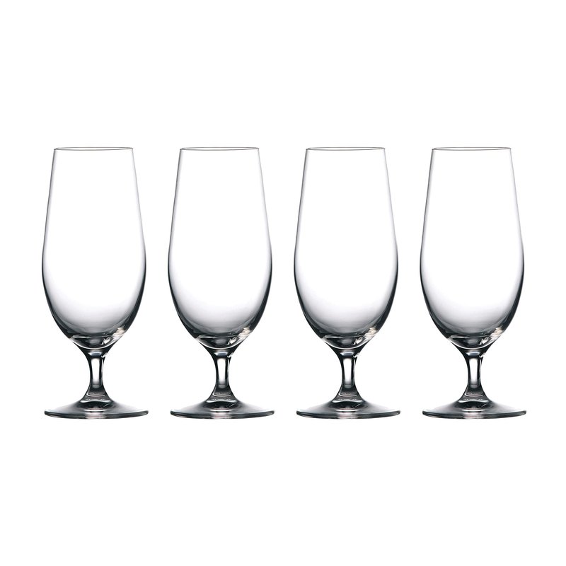 Waterford Marquis Moments Beer Glass 15.5 Oz Set of 4