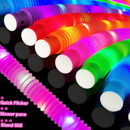 Glow Sticks Bulk Party Favor Supplies for Kids 48 PCS,Glow in the Dark Bracelet Necklace Accessories for Birthday Wedding Parade Throws,Goodie Bag Stuffers Prizes for Toddler Boys Girls