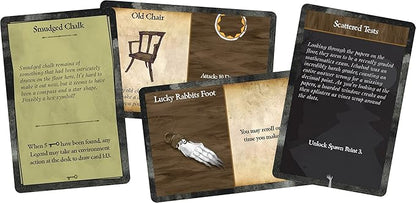 Greater Than Games | Legends of Sleepy Hollow | Cooperative Board Game | Horror Storytelling Campaign | 1 to 4 Players | 30+ Minutes | Ages 12+