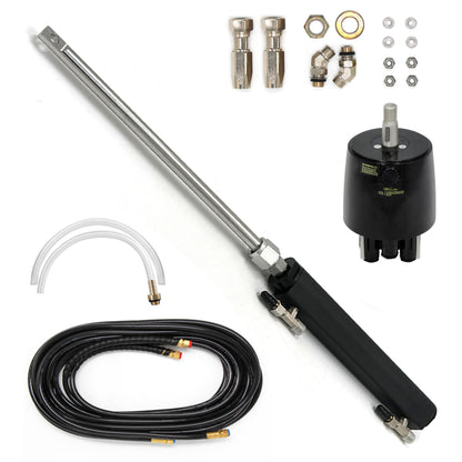 Winibo Sterndrive Hydraulic Steering Kit, Power Assisted Steering System for Stern Drive Engine (WQQW)