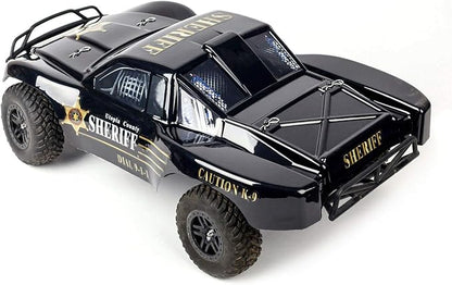SummitLink Compatible Custom Body Police Style Replacement for 1/10 Scale RC Car or Truck (Truck not Included) SS-PO-02