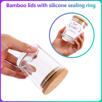 20 PCS Candle Jars,Candle Jars with Lids,Candle Making Kit,Bulk CandleJars For Candles