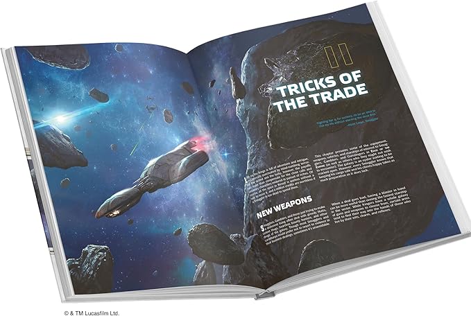 Asmodee Star Wars: Edge of The Empire Roleplaying Game Fly Casual SOURCEBOOK - New Ships Equipment Talents &amp Jobs RPG for Kids &amp Adults Ages 14+ 3-5 Players