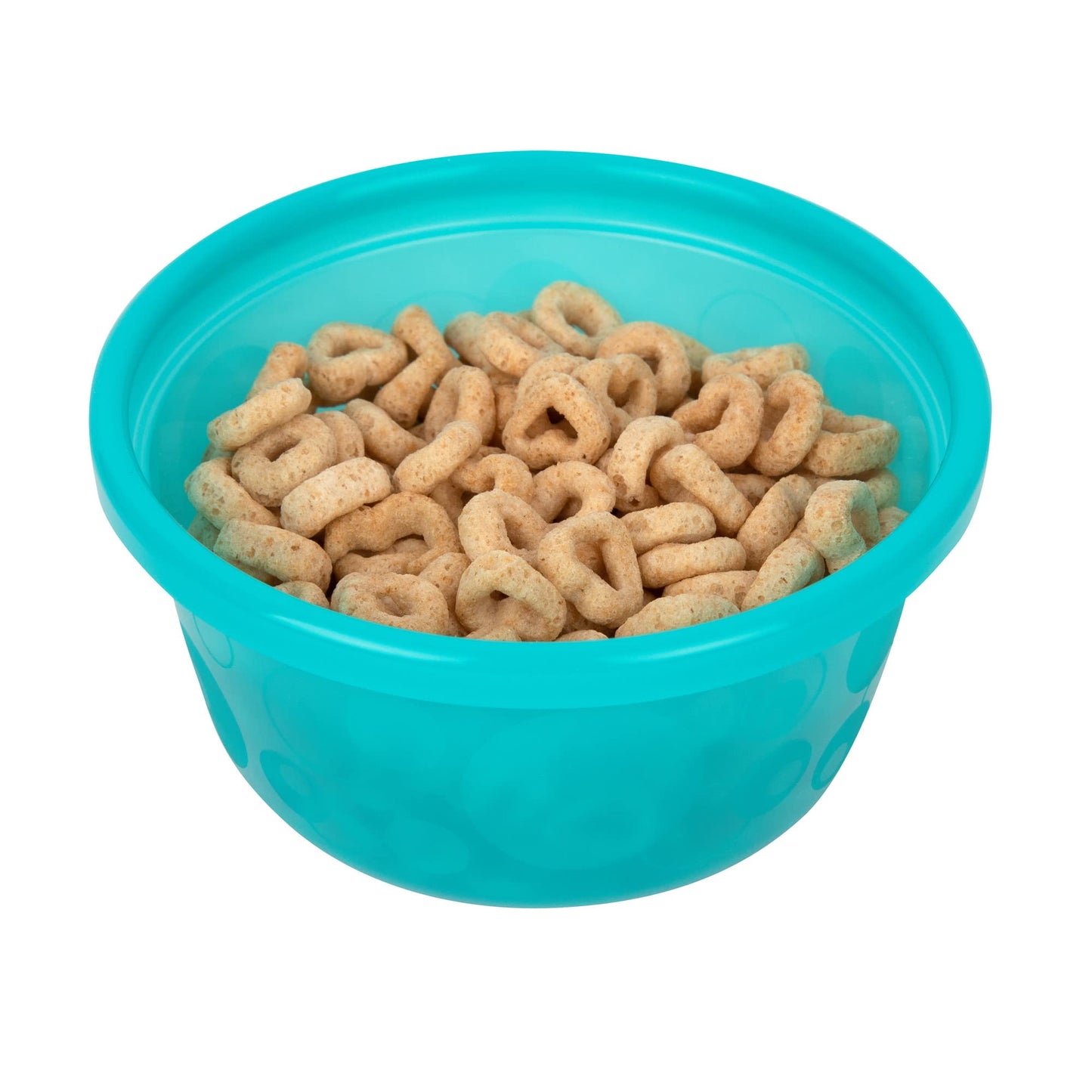 The First Years Take & Toss Toddler Bowls Set - Reusable Toddler Snack Cups - Toddler and Baby Snack Containers with Snap On Lids - Ages 9 Months and Up - 8 Oz - 6 Count