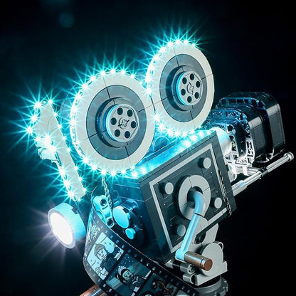 BRIKSMAX Led Lighting Kit for LEGO-43230 Walt Disney Tribute Camera - Compatible with Lego Disney Building Set- Not Include Lego Set