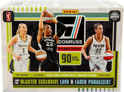2024–25 Panini Donruss WNBA Basketball Blaster Box – Official Trading Cards – Includes Rookie Cards Inserts &amp Parallels – Sealed Retail Box