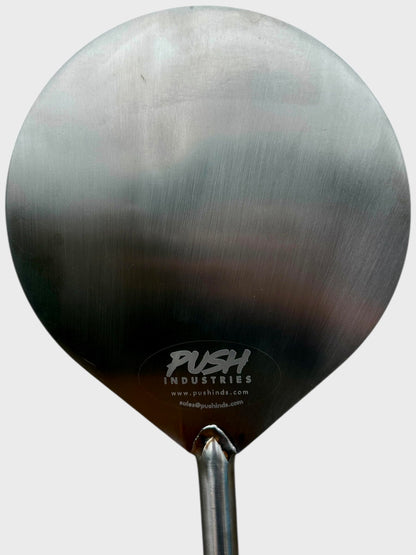 Push Industries Premium Titanium Pizza Peel – (8" Surface with Robust Synthetic Grip, 172° Angle, and Available in 40" and 60" Sizes) (40" Overall Length)