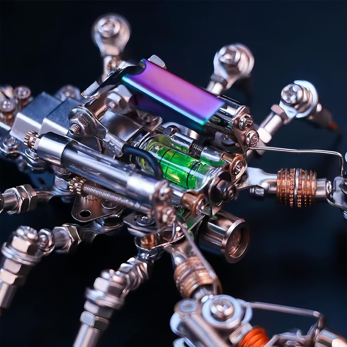 Adult 3D Metal Puzzle, Punk Scorpion Metal Model Set, 3D Puzzle Mechanical Insect Building Blocks, Fun DIY Assembly,high-end Men's Gifts.