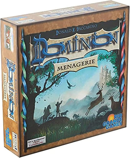 Rio Grande Games Dominion Menagerie Expansion Pack: 30 New Kingdom Cards &amp Animal Themed Deck-Building