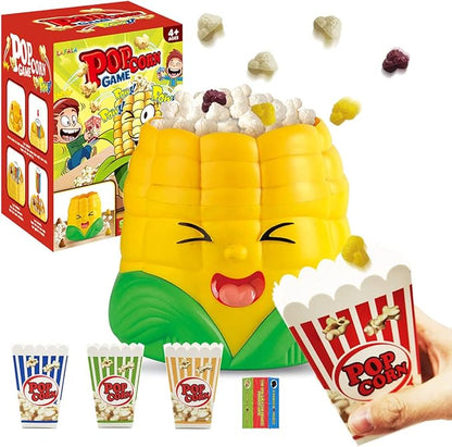 Kids Board Games for Family Night Party Games Who get’s Most Popcorn Board Game for Adults and Kids 8-12 2-4 PlayersEaster's Day Halloween Christmas Party Game