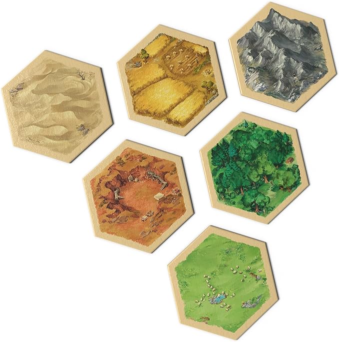 CATAN Board Game (6th Edition) Trade Build &amp Settle in the Classic Strategy Game for Family Kids &amp Adults Ages 10+ 3-4 Players 60-90 Min Playtime