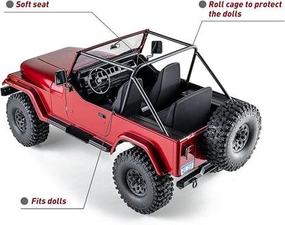 BEEZRC RocHobby 1/10 mashigan RC Rock Crawler for Adults 4WD Off-Road Remote Control Truck Hobby Grade RC Crawler RS Need to Complete