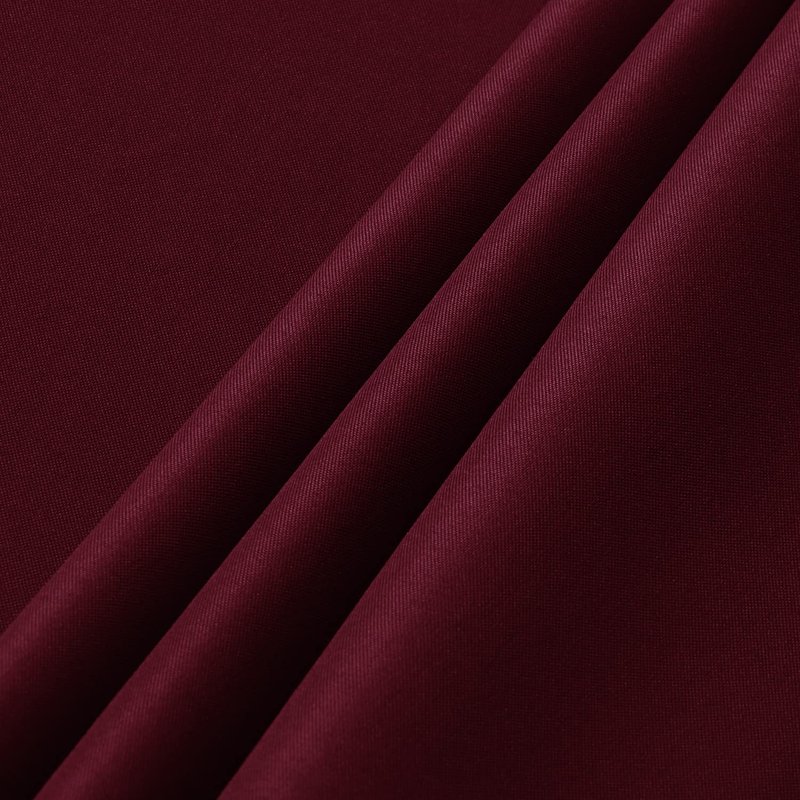 sancua 2 Pack Burgundy Tablecloth 54 x 54 Inch, Stain and Wrinkle Resistant Square Table Cloth - Washable Polyester Table Cover for Dining Tables, Buffet Parties and Camping