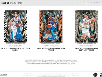 2024-25 Panini Select Basketball Hobby Exclusive Mega Box HOFBC by Panini