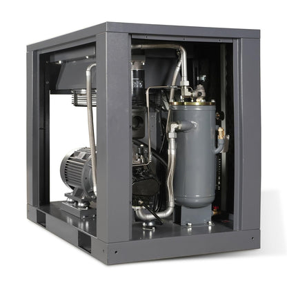 MechMaxx 15HP Rotary Screw Air Compressor – 45 CFM, 116 PSI, 460V 3-Phase | Industrial-Grade, M15AC460