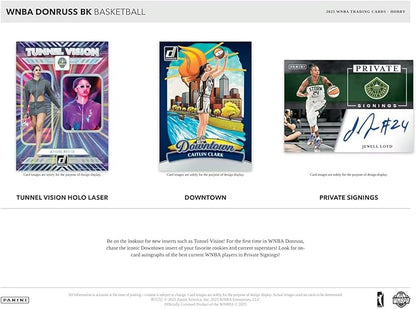 2025 Panini Donruss WNBA Basketball Mega Trading Card Box (1 Autographs or Memorabilia Cards Per Box)