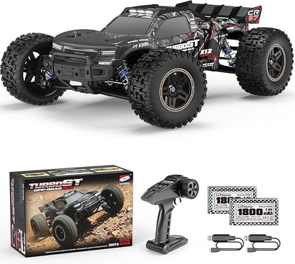 HAIBOXING 2997A Brushless RC Cars 1/12 Scale 4WD Remote Control Truck with Independent ESC Fast RC Cars 45 MPH Max Speed RTR Off-Road RC Car for Adults Boys 3S Batteries Applicable (not Included)