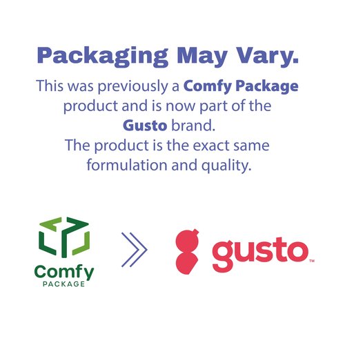 Gusto [500Pcs] Kraft Standard Cupcake Liners for Baking - Food Grade & Grease-Proof Muffin Liners, Durable Baking Cups for Muffins, Cupcakes, and More - Formerly Comfy Package