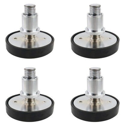 SONAKY 4pcs Shaft Diameter 38mm Car Lift Rubber Tray, 4-9cm Plus-High Car Lift Feet Pads Replace for 2 Post Car Lift Bridge Jack Car Heightening Feet Tray