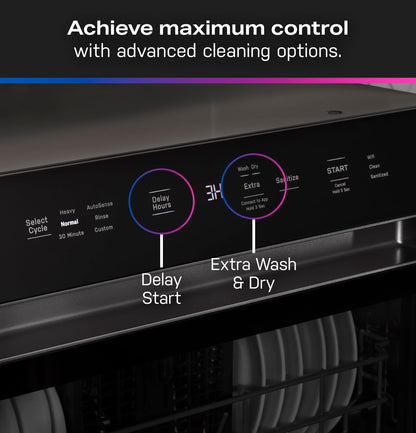 GE Profile Countertop Dishwasher, Energy Star, 6 place settings, 6 wash cycles, WiFi Connected, with Built-In Capabilities