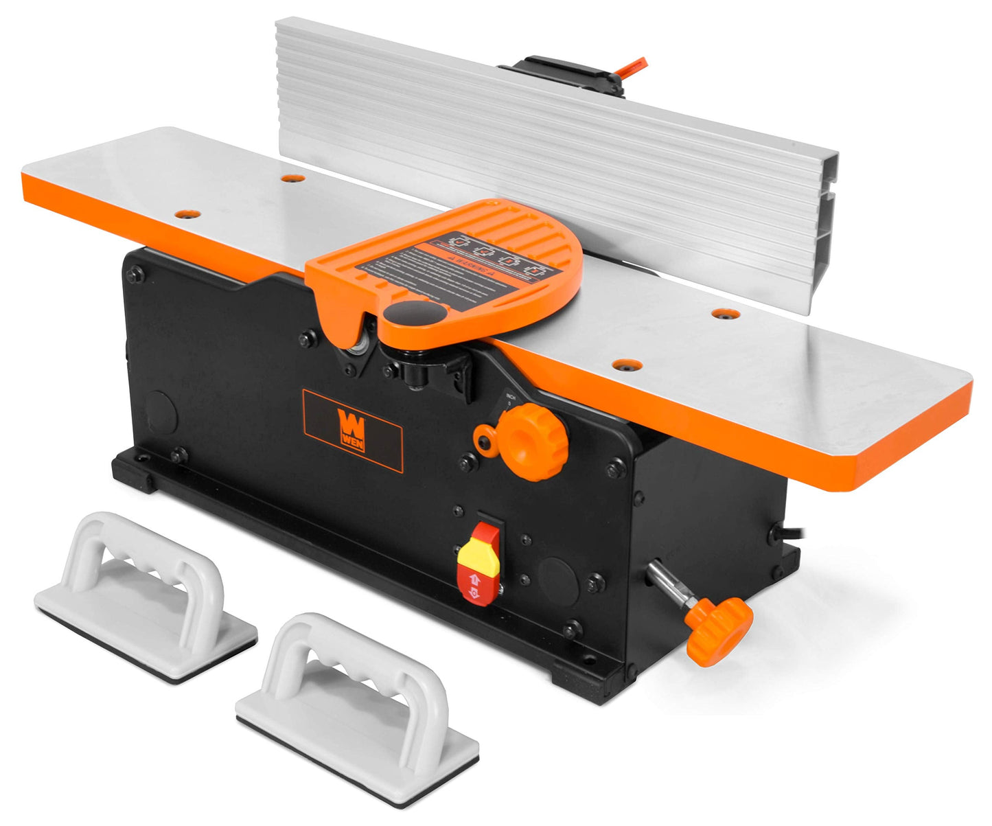 WEN JT630H 10-Amp 6-Inch Spiral Benchtop Jointer & 6502T 4.3-Amp 4 x 36 in. Belt and 6 in. Disc Sander with Cast Iron Base