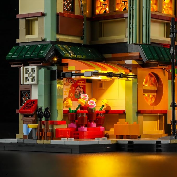 BRIKSMAX Led Lighting Kit for Lego-80113 Family Reunion Celebration - Compatible with Lego Spring Festival Building Set- Not Include Lego Set