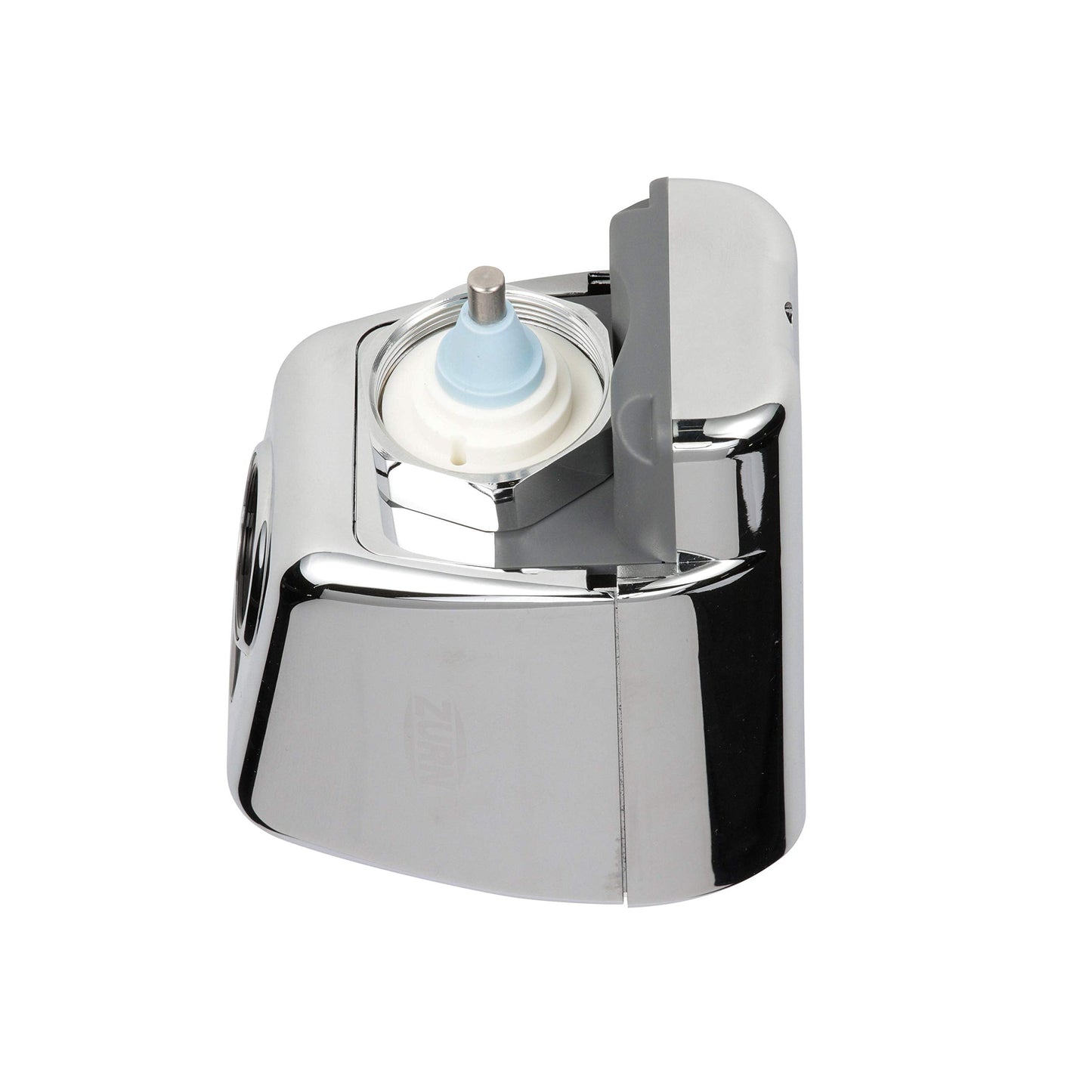 Zurn ZER6000AV-WS1-CPM AquaVantage AV ZER Exposed Sensor Diaphragm Flush Valve with 1.6 GPF and Metal Cover in Chrome & ZERK-CPM AquaSense E-Z Flush Retrofit Kit with Metal Cover, Chrome