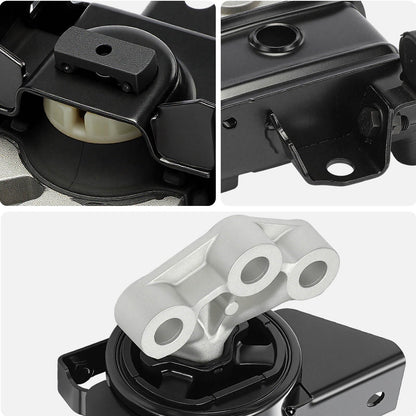 AISIN AFTERMARKET EMTGM-20710 3Pcs Engine Motor & Manual Transmission Mount Set - Compatible with Chevrolet Sonic 2014-2019 - L4 1.4L 1.6L 1.8L