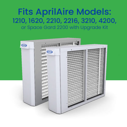 AprilAire 216 Replacement Filter for AprilAire Whole House Air Purifiers - MERV 16, Allergy, Asthma, & Virus, 20x25x4 Air Filter (Pack of 2)