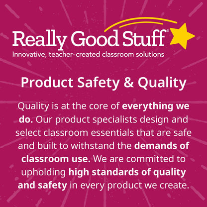 Really Good Stuff Classroom Chill Chips – Set of 40 – Help Kids Feel Calm and Focused – Practice Calming, Relaxing, & Resetting Strategies– Social-Emotional Learning – SEL for The Home and Classroom