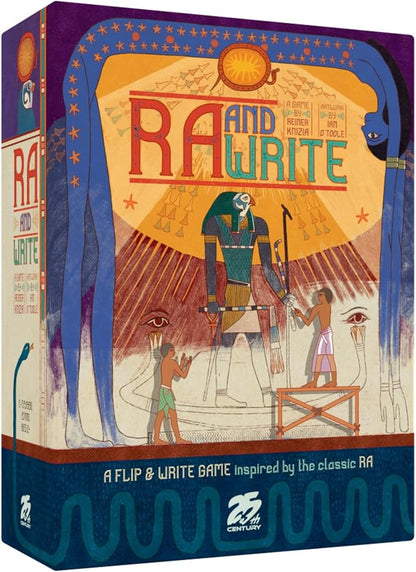 RA by 25th Century Games – Ancient Egyptian Theme Auction and Set-Collection Board Game for 2-5 Players and Ages 12+