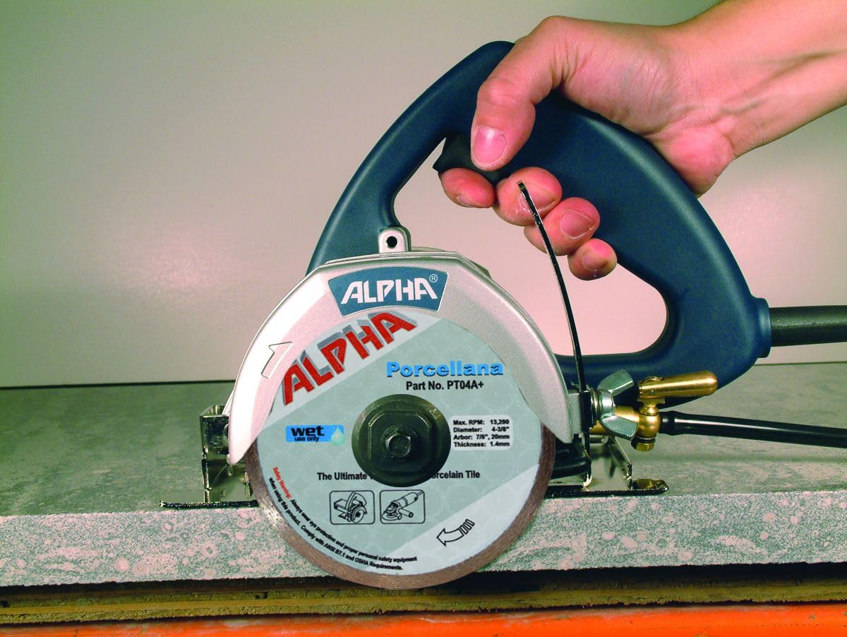 Alpha 4-1/2" Wet Stone Cutter - 110v