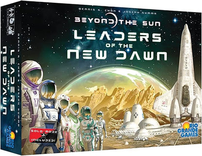 Rio Grande Games Beyond The Sun Leaders of The New Dawn - Space Civilization Board Game Expansion 1-4 Players Ages 14+