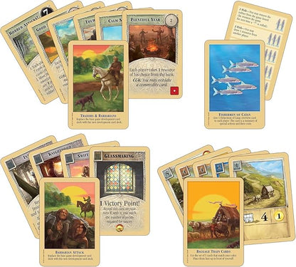 CATAN Traders &amp Barbarians Board Game Expansion - Customize Your Asmodee CATAN Experience Strategy Game Family Game for Kids and Adults Ages 12+ 3-4 Players 90 Minute Playtime