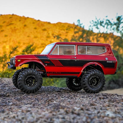 Redcat Racing Ascent-18 Scout II Brushless 1/18 Scale RC Crawler 4WD Remote Control Car Aluminum Chassis Red/Gold Dust