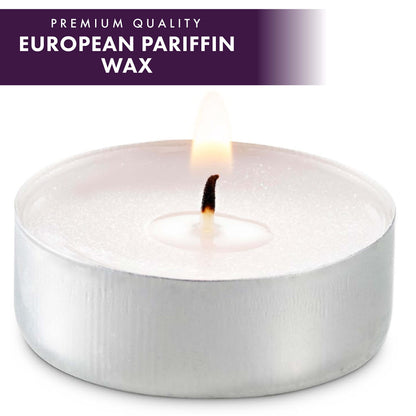 MontoPack Unscented Tea Light Candles 400 Pack | 4 Hours, White, Smokeless, Dripless Small Votive Paraffin Tealights | Long-Lasting for Home, Shabbat, Weddings, Events, Emergencies | Mini Candles Bulk