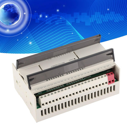 Programmable Logic Controller PLC with DC24V Analog Input Ethernet Port Optocoupler Isolation Industrial Automation Control System for Machine Automation