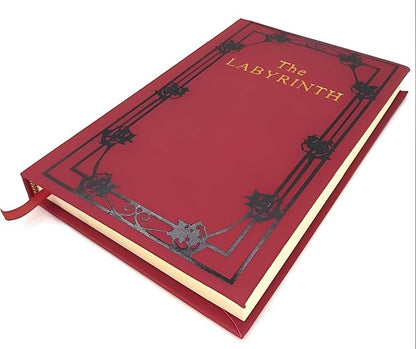 Costumebase The Labyrinth Sarah's Red Book Full Novel Replica Movie Prop Book 1 Set 1 Item 1 Piece PVC Free 228 Pages 7+ Female Vintage