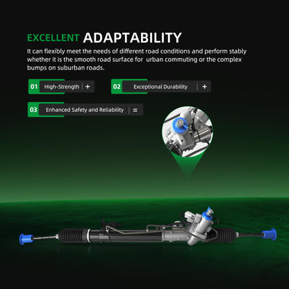 Riyhch Hydraulic Power Steering Rack and Pinion 490019N00A,Fits For Nissan Maxima 3.5L V6 2009 2010 2011 2012 2013 2014,490019N00B 26-3083E 263083 310-0209