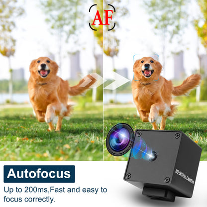 SVPRO Autofocus USB Camera 48MP 8000x6000 High Definition UVC Plug & Play Industrial Camera for 3D Printer, Machine Vision