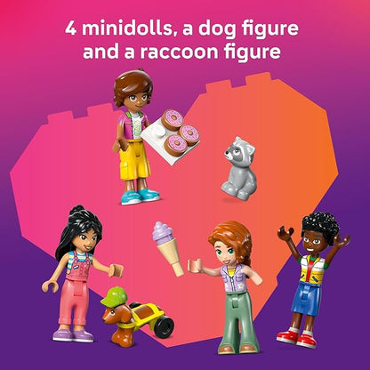 LEGO Friends Friendship Tree House Hangout - Building Toy Playset for Kids Girls and Boys Ages 8+ - Pretend Play Gift Idea for Birthdays - with 4 Minidolls and 2 Animal Figures - 42652