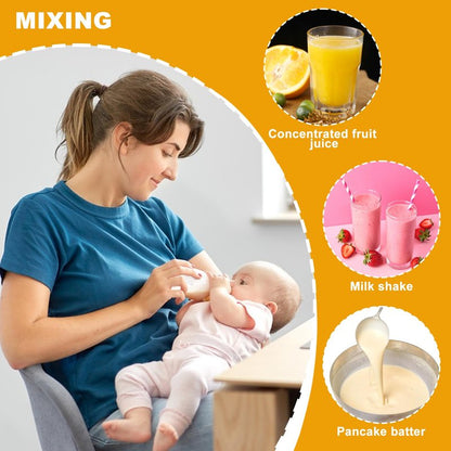 2 Pack Mixing Pitcher for Drinks 2 Quart/ 64oz Plastic Water Pitcher with Lid，Easy-Mix Juice Container，Angled Plastic Blades and Adjustable Mixer Plunger for Juice, Tea, Beverage Container