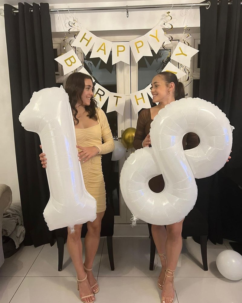 White 6 Balloon, Translucent Number Balloons 40 Inch, 6th Balloons for Birthday Decorations, White Party Supplies 6 Birthday Balloon, Number 6 Balloon