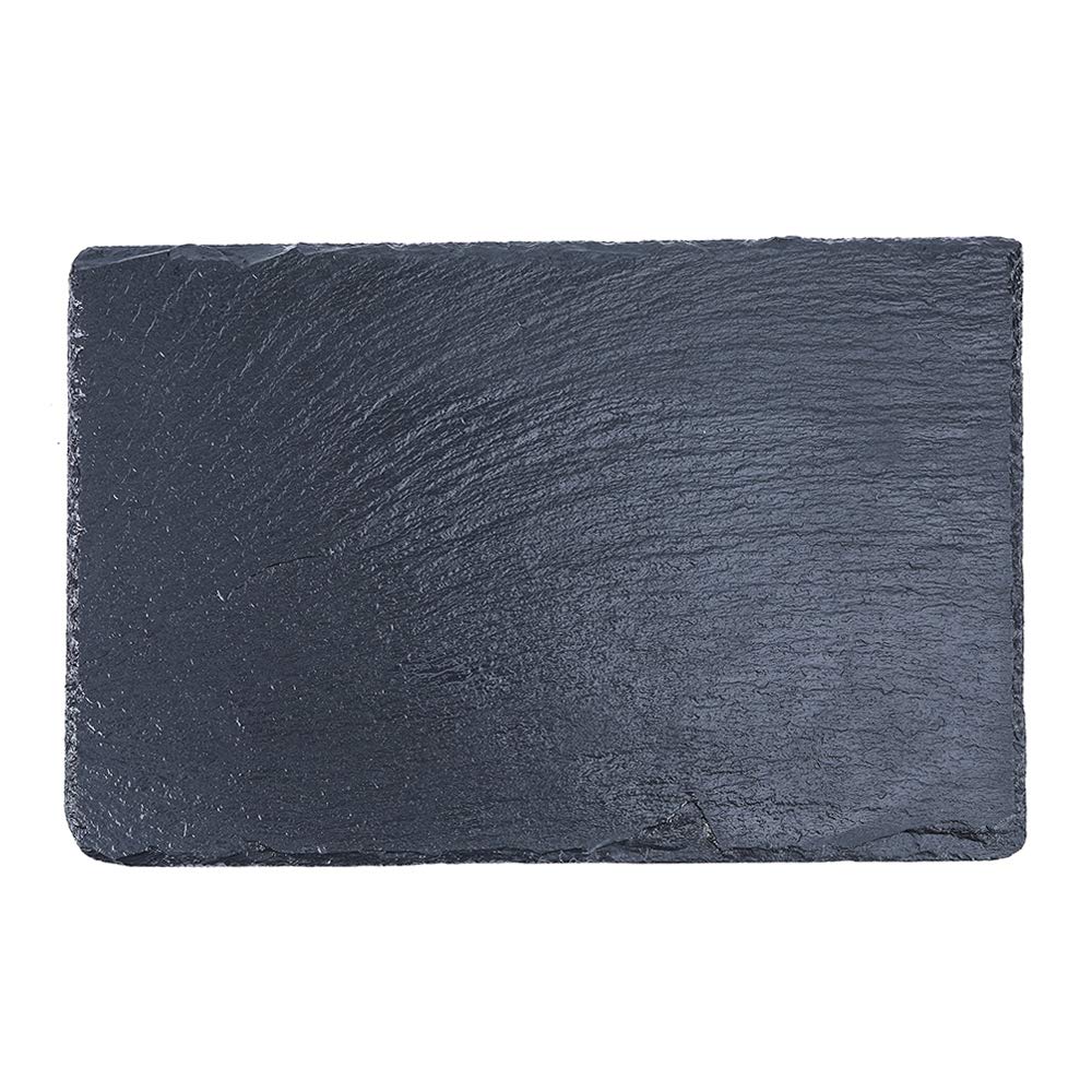Tcrogsciss Natural Slate Cheese Boards, Individual Charcuterie Board for Appetizer, Cheese, Dessert, Tapas and Sushi Presentation
