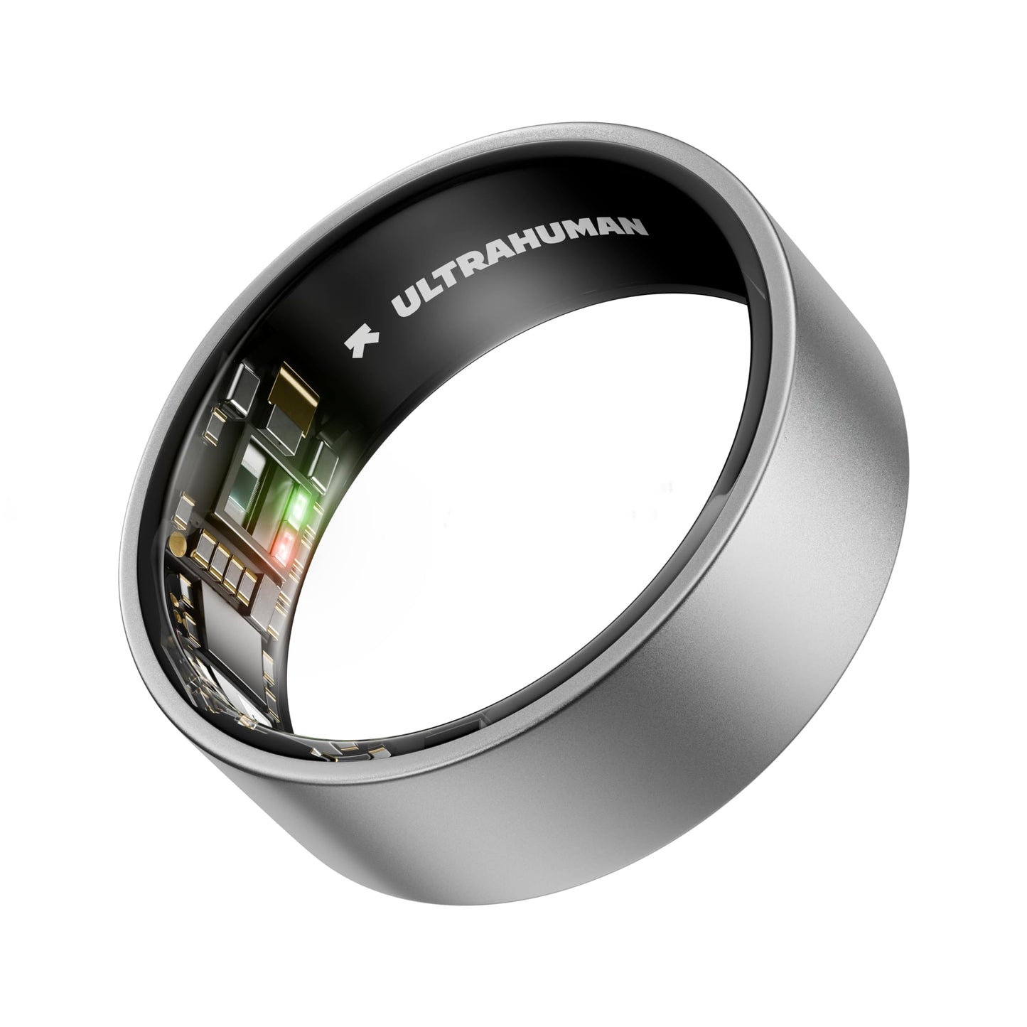 ULTRAHUMAN Ring AIR-Smart Ring Health Tracker, Size First Sizing Kit,Sleep Tracker,Smart Ring for Men/Women,Fitness Tracker (Made in India, Raw Titanium, 11)