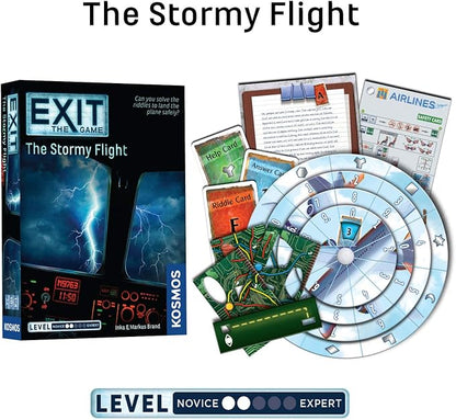 EXIT: The Game 4-Pack Escape Room Bundle | Season 4 | Theft on the Mississippi | Stormy Flight | Cemetery of the Knight | Enchanted Forest | Family-Friendly Cooperative Game | 1 to 4 Players